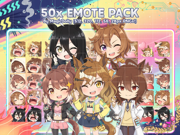 Umamusume BOANE Emote Bundle