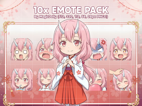 Shuna Emote Pack