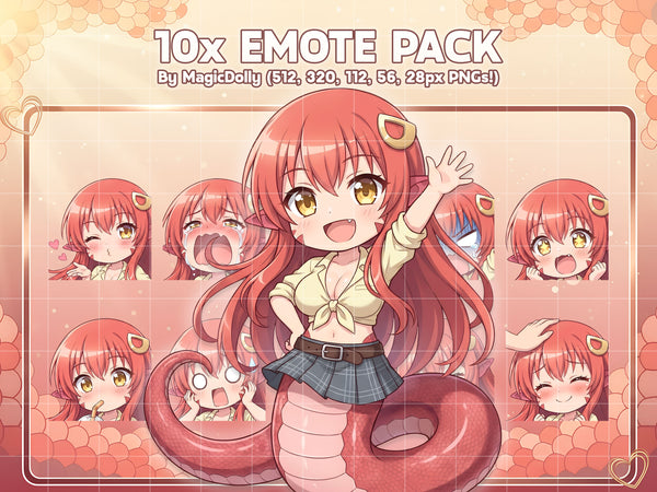 Miia Emote Pack