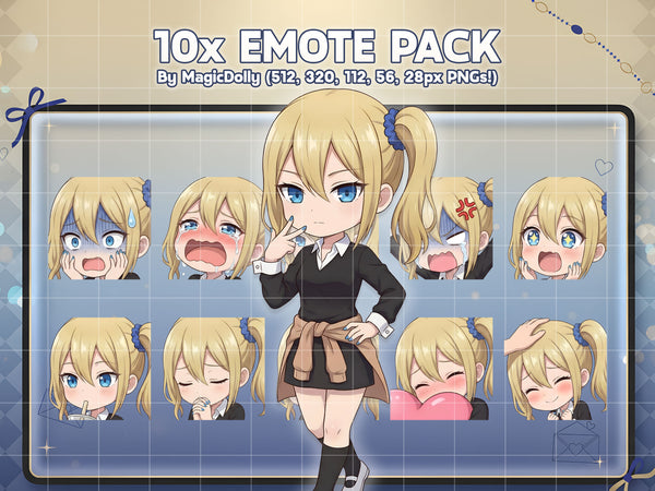 Ai Hayasaka Emote Pack