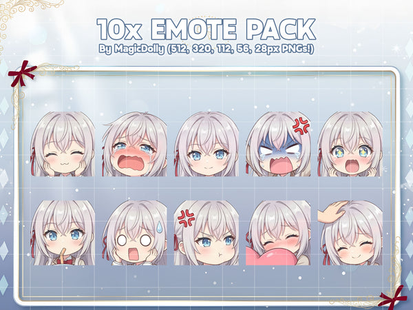 Alya Emote Pack Hover