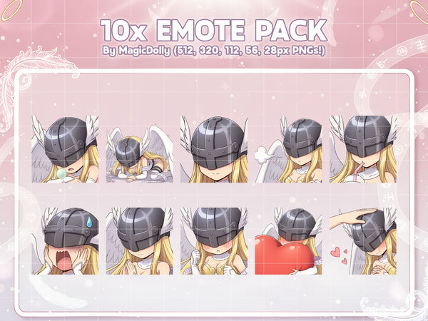 Angewomon Emote Pack Hover