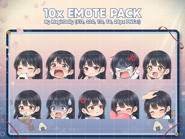 Anna Yamada Emote Pack Hover
