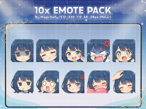 Anna Yanami Emote Pack Hover