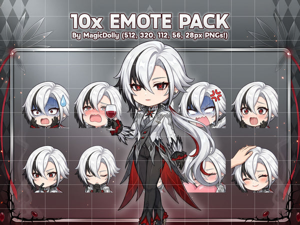 Arlecchino Emote Pack