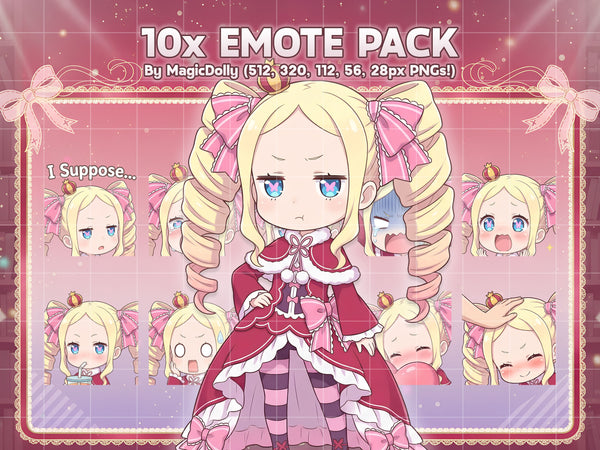 Beatrice Emote Pack