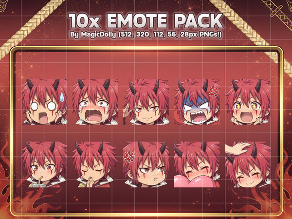 Benimaru Emote Pack Hover