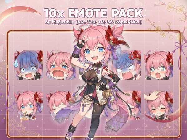 Chichiri Emote Pack