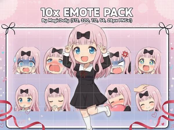 Chika Fujiwara Emote Pack
