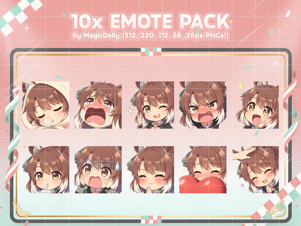 Dantsu Flame Emote Pack Hover