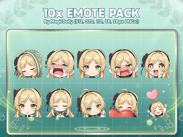 Daphne Emote Pack Hover