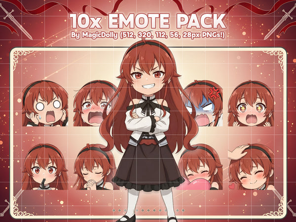 Eris Greyrat Emote Pack