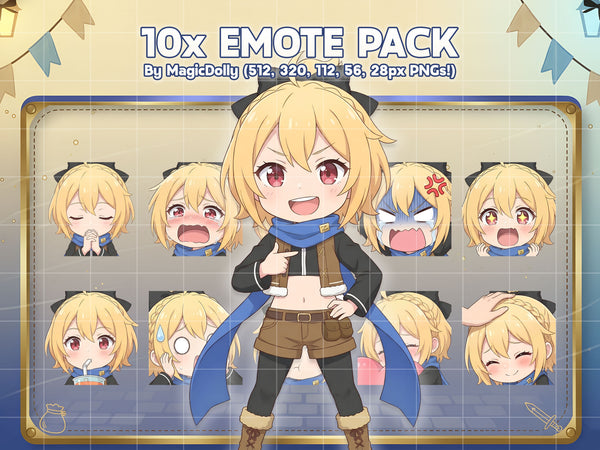 Felt Emote Pack