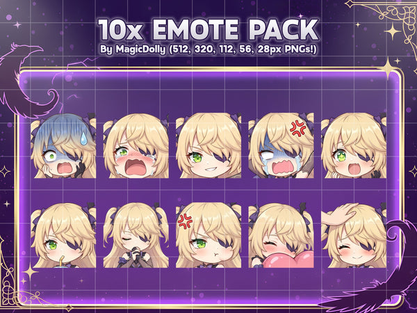 Fischl Emote Pack Hover