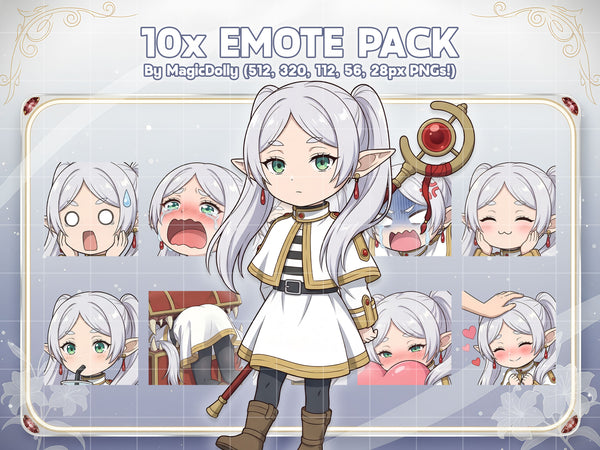 Frieren Emote Pack