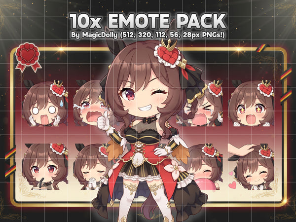 Gentildonna Emote Pack