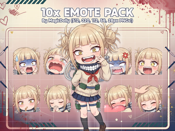 Himiko Toga Emote Pack