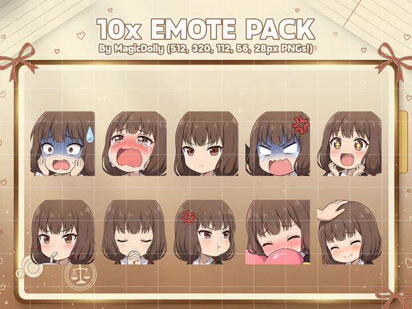 Iino Miko Emote Pack Hover