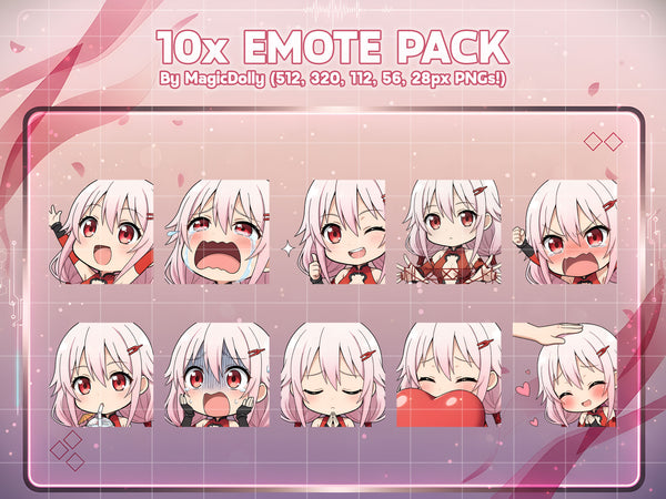 Inori Yuzuriha Emote Pack Hover