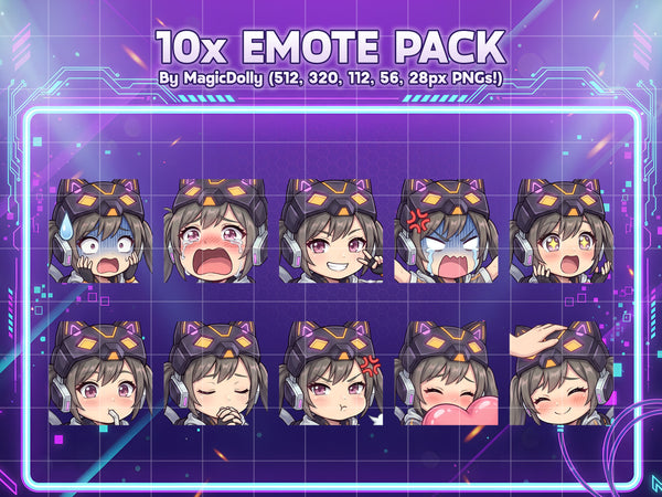 I:P Masquerena Emote Pack Hover
