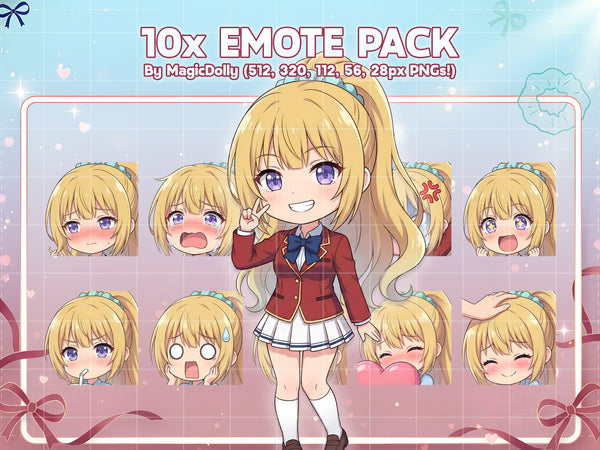 Kei Karuizawa Emote Pack