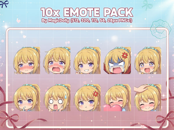 Kei Karuizawa Emote Pack Hover