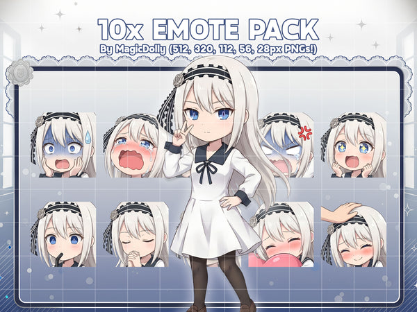 Kei Shirogane Emote Pack