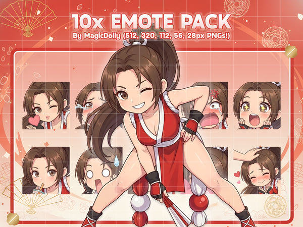 Mai Shiranui Emote Pack