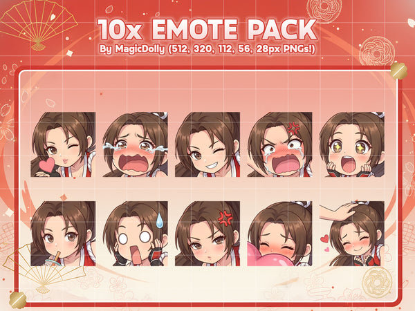 Mai Shiranui Emote Pack Hover