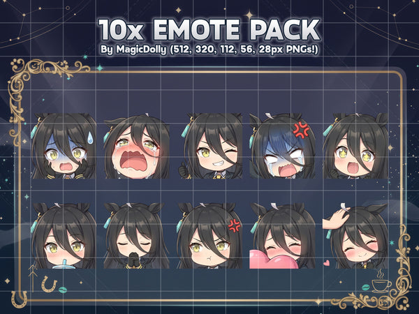Manhatten Cafe Emote Pack Hover