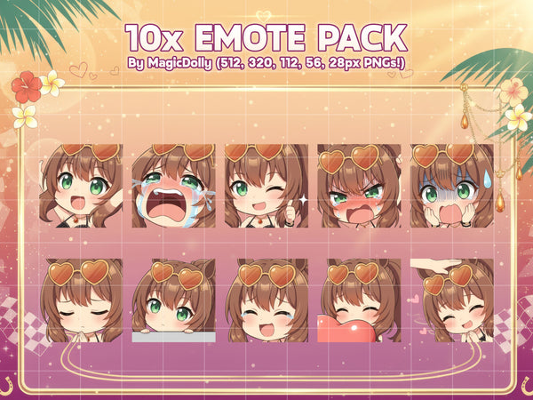 Maruzensky (Summer) Emote Pack Hover
