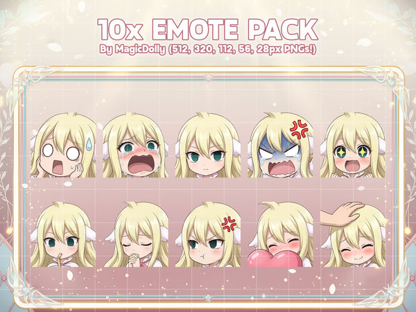 Mavis Vermillion Emote Pack Hover