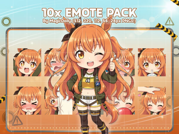 Mayano Top Gun Emote Pack