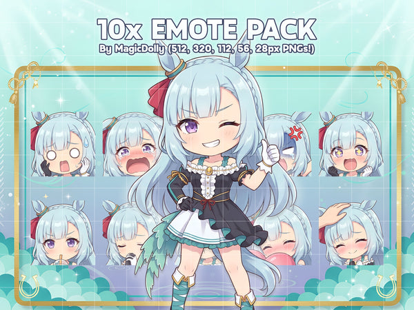 Mejiro Ardan Emote Pack