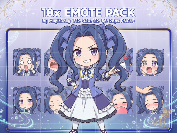 Melty Q Melromarc Emote Pack