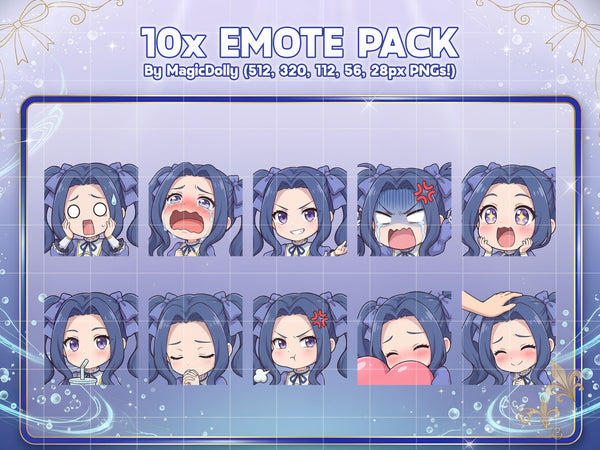 Melty Q Melromarc Emote Pack Hover