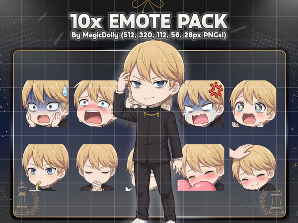 Miyuki Shirogane Emote Pack