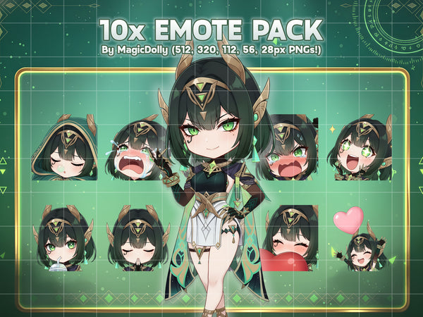 Nefer Emote Pack
