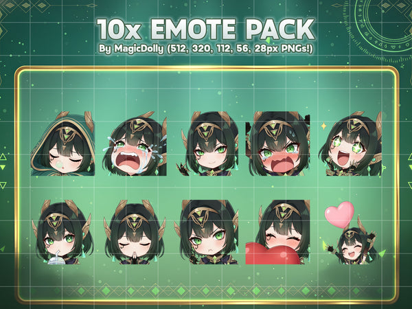 Nefer Emote Pack Hover