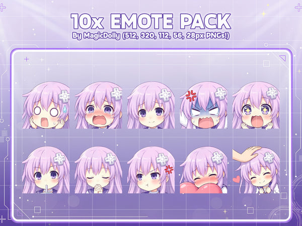 Nepgear Emote Pack Hover