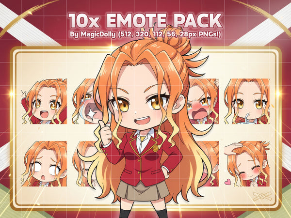 Niko Mikadono Emote Pack