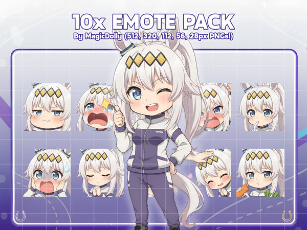 Oguri Cap Emote Pack