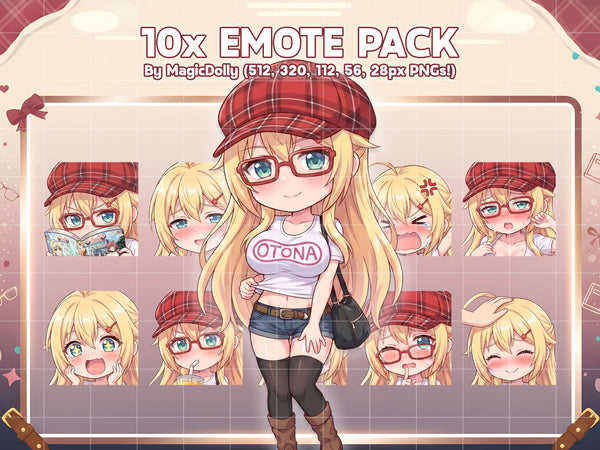 Otona Mitsuki Emote Pack