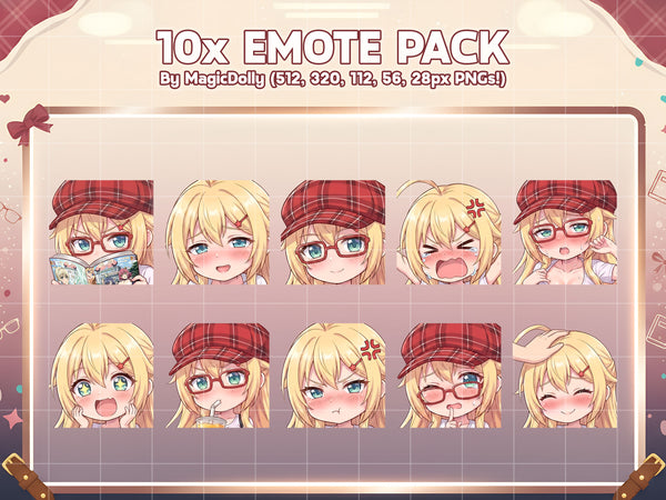 Otona Mitsuki Emote Pack Hover