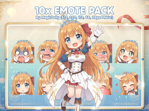 Pecorine Emote Pack