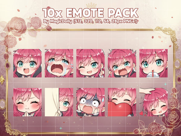 Penelope Eckhart Emote Pack Hover