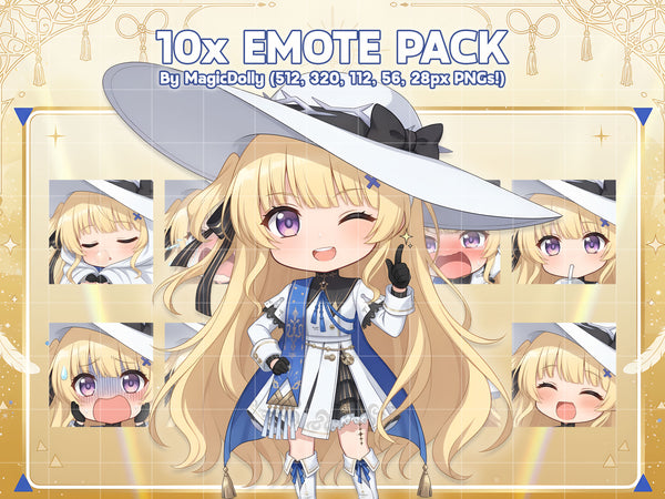 Phoebe Emote Pack