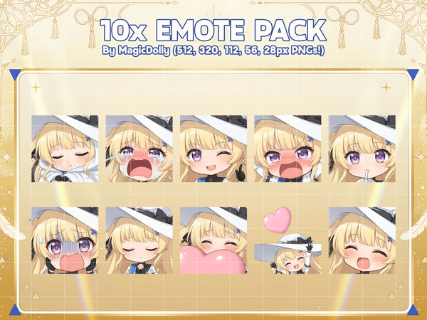 Phoebe Emote Pack Hover