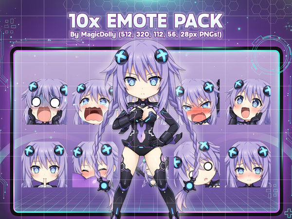 Neptune (Purple Heart) Emote Pack