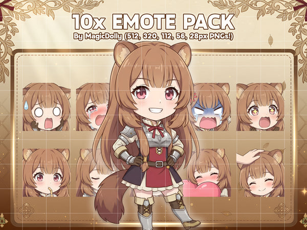Raphtalia Emote Pack
